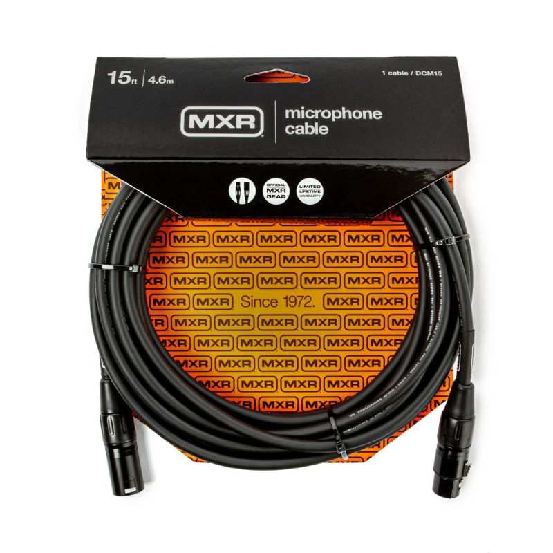 MXR DCM15 Mikrofon Kablosu (4.5 Metre) 1