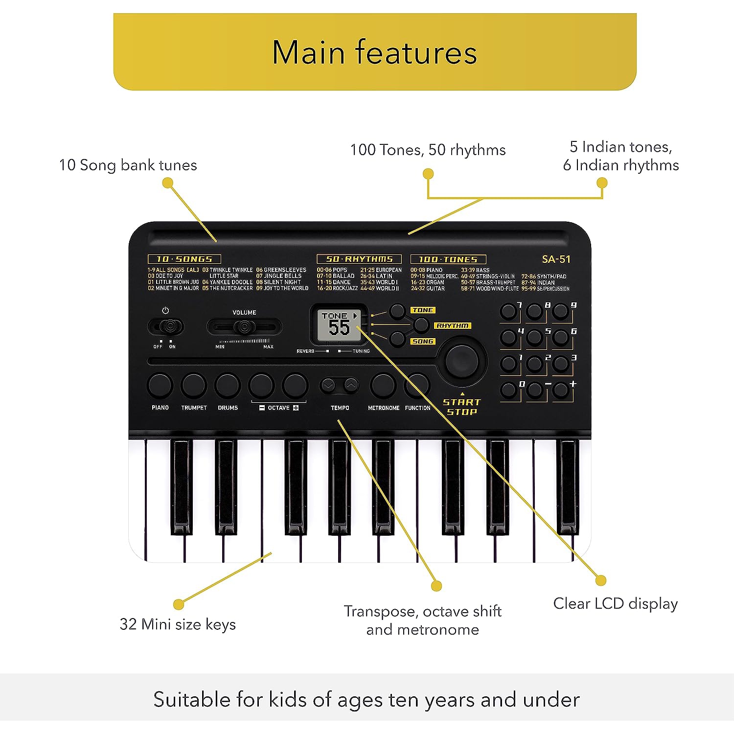Casio SA-51 32 Tuş Org 4