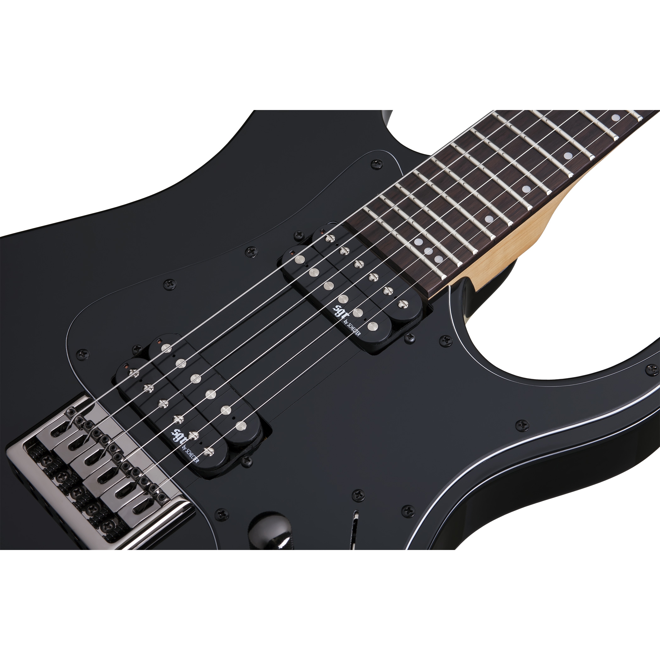 Schecter BANSHEE-6 SGR Elektro Gitar (Siyah) 5