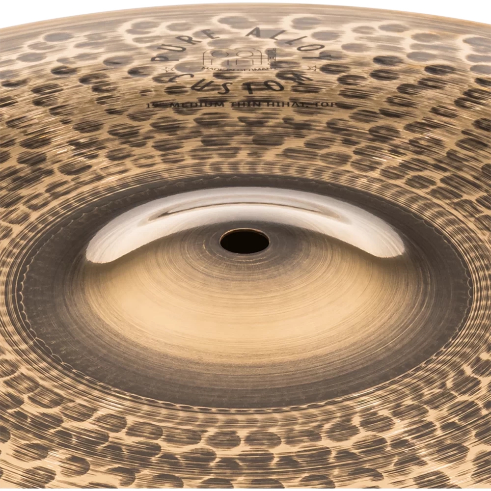 Meinl Pure Alloy Custom 15'' Medium Thin  Hi Hat Zil (Çift) 5