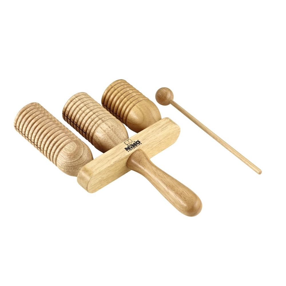 Nino NINO561 Wood A-go-go (Natural) 2