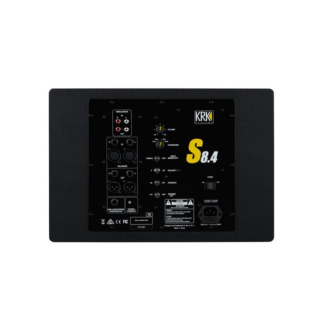 KRK S8.4 8" Studio Subwoofer 4