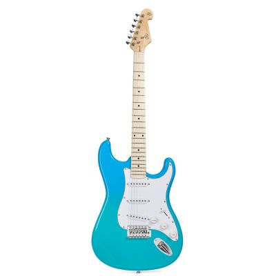 SX SBM1/BG Bas Gitar (Blue Glow) 1