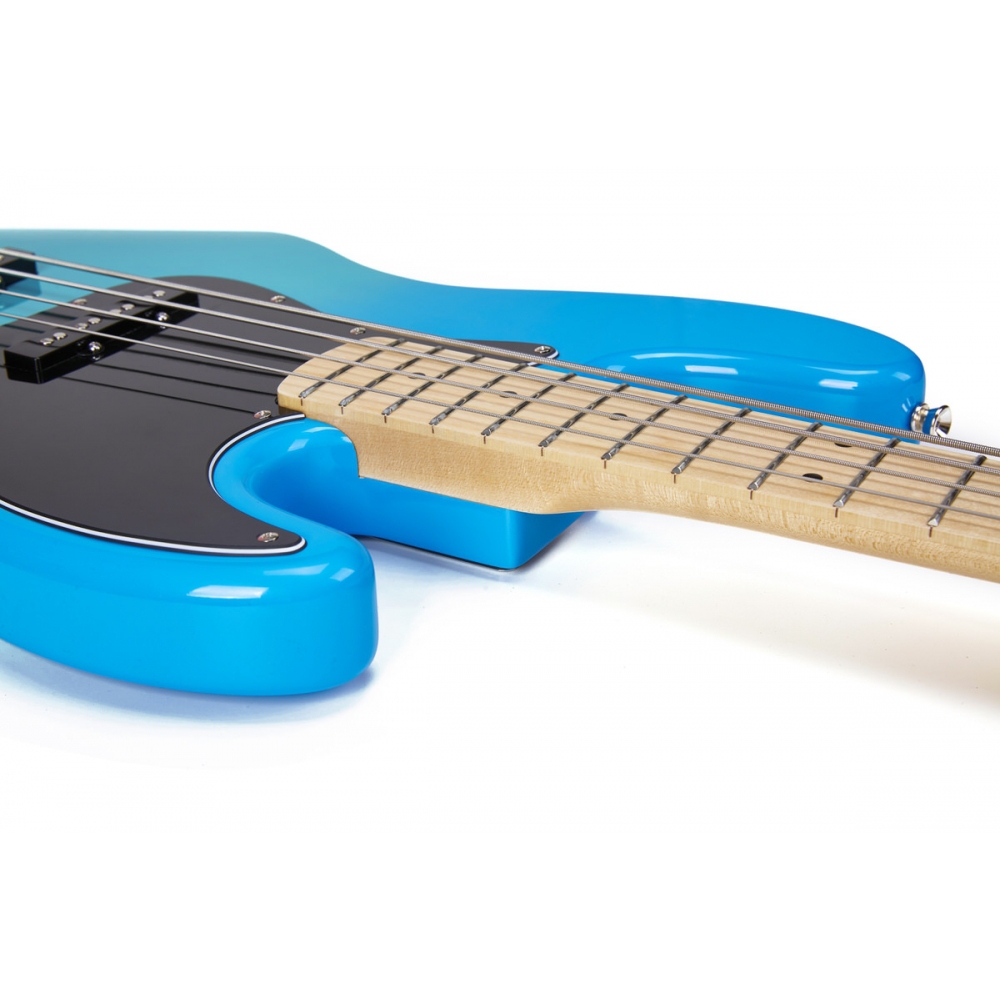 SX SBM1/BG Bas Gitar (Blue Glow) 4