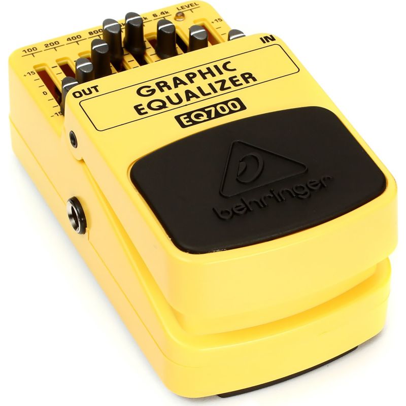 BEHRINGER EQ700 7-Bant Grafik Ekolayzer Pedal 3