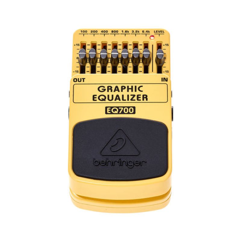 BEHRINGER EQ700 7-Bant Grafik Ekolayzer Pedal 5