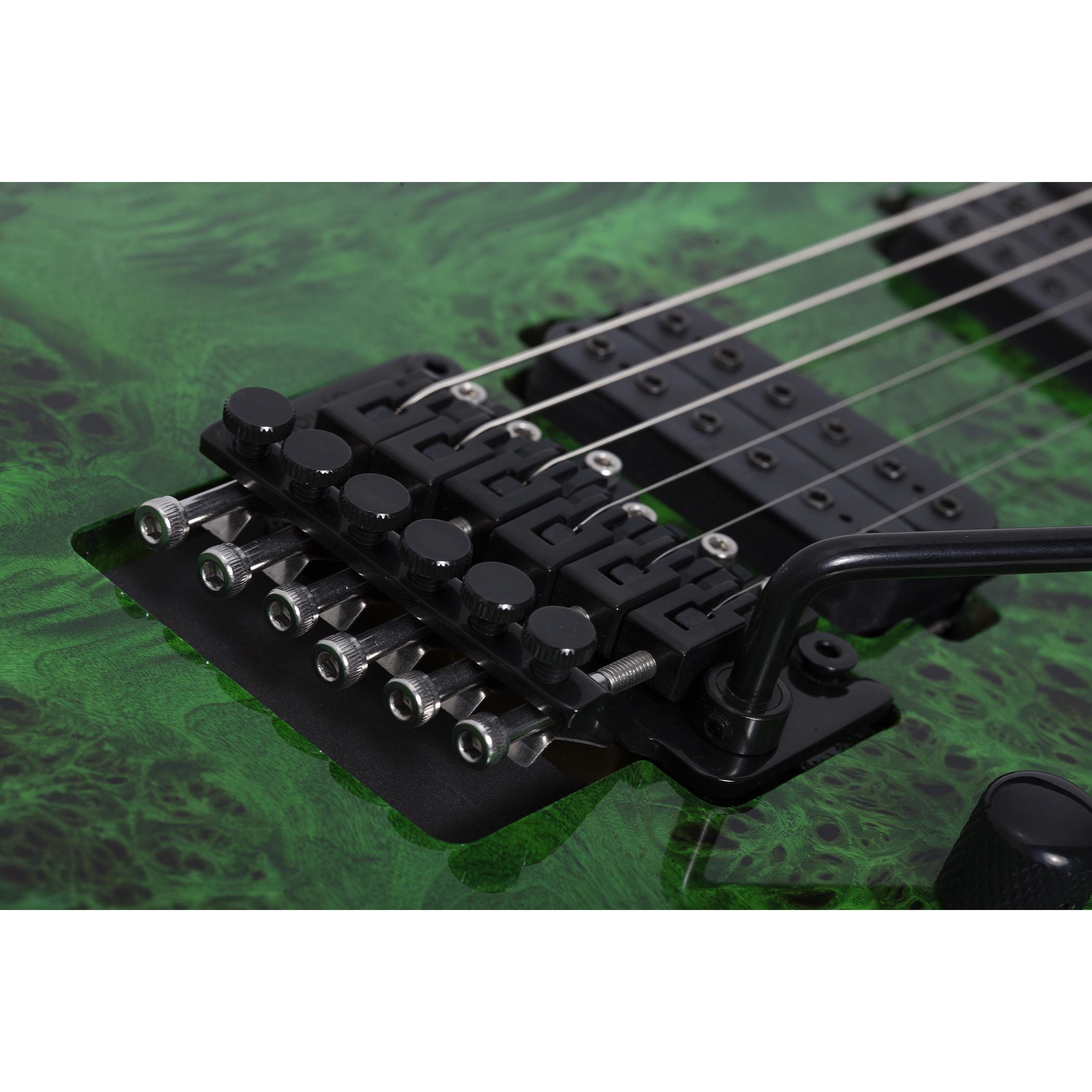 Schecter C-6 Pro FR Elektro Gitar (Aqua Burst) 5