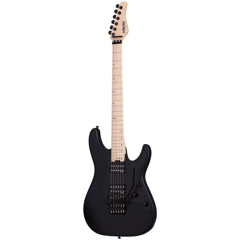 Schecter Sun Valley Super Shredder FR Elektro Gitar (Satin Black) 1