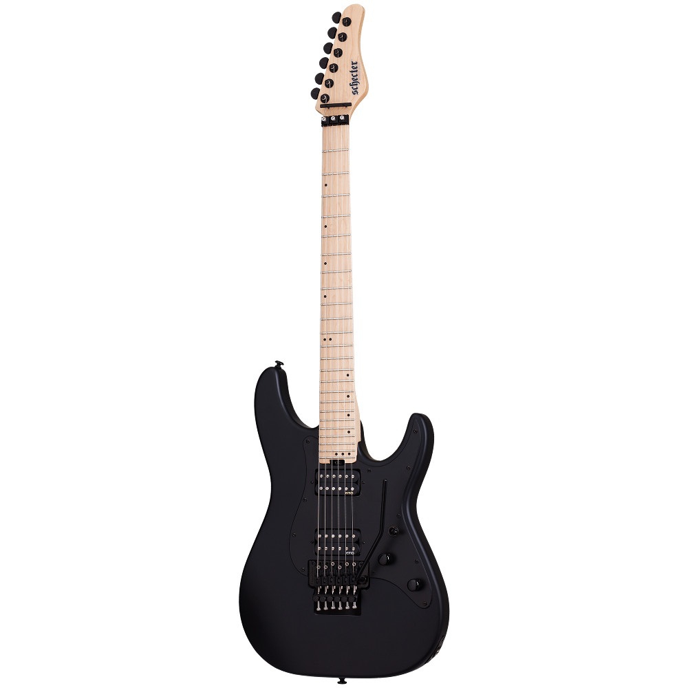 Schecter Sun Valley Super Shredder FR Elektro Gitar (Satin Black) 2