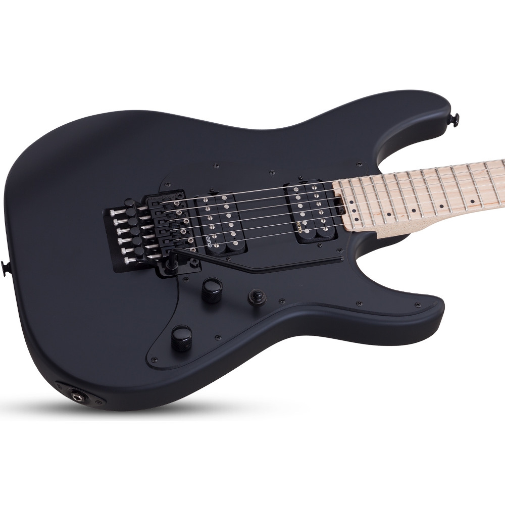 Schecter Sun Valley Super Shredder FR Elektro Gitar (Satin Black) 3