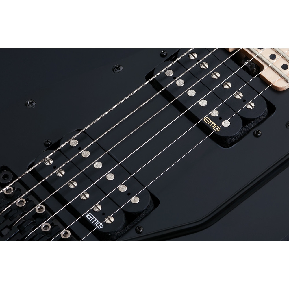 Schecter Sun Valley Super Shredder FR Elektro Gitar (Satin Black) 5