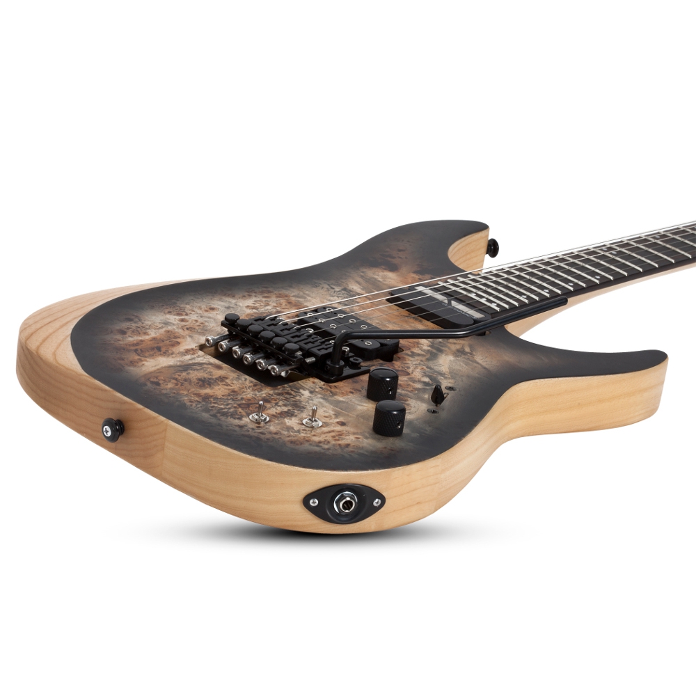 Schecter Reaper-6 FR-S Elektro Gitar (Satin Charcoal Burst) 3