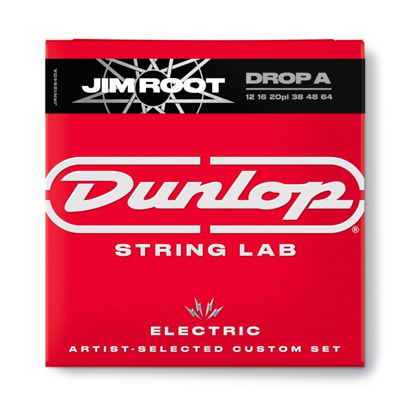Jim Dunlop JRN1264DA Jim Root El Nkl 12/64 Takım Elektro Gitar Teli (Drop A) 1