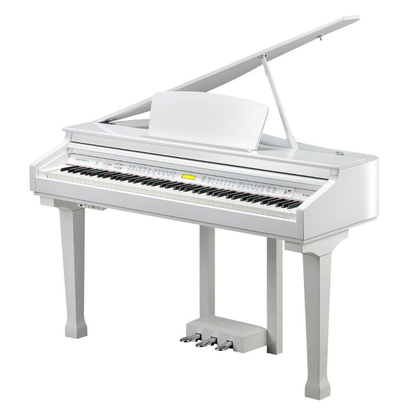 Kurzweil KAG100WHP Dijital Kuyruklu Piyano (Parlak Beyaz) 1