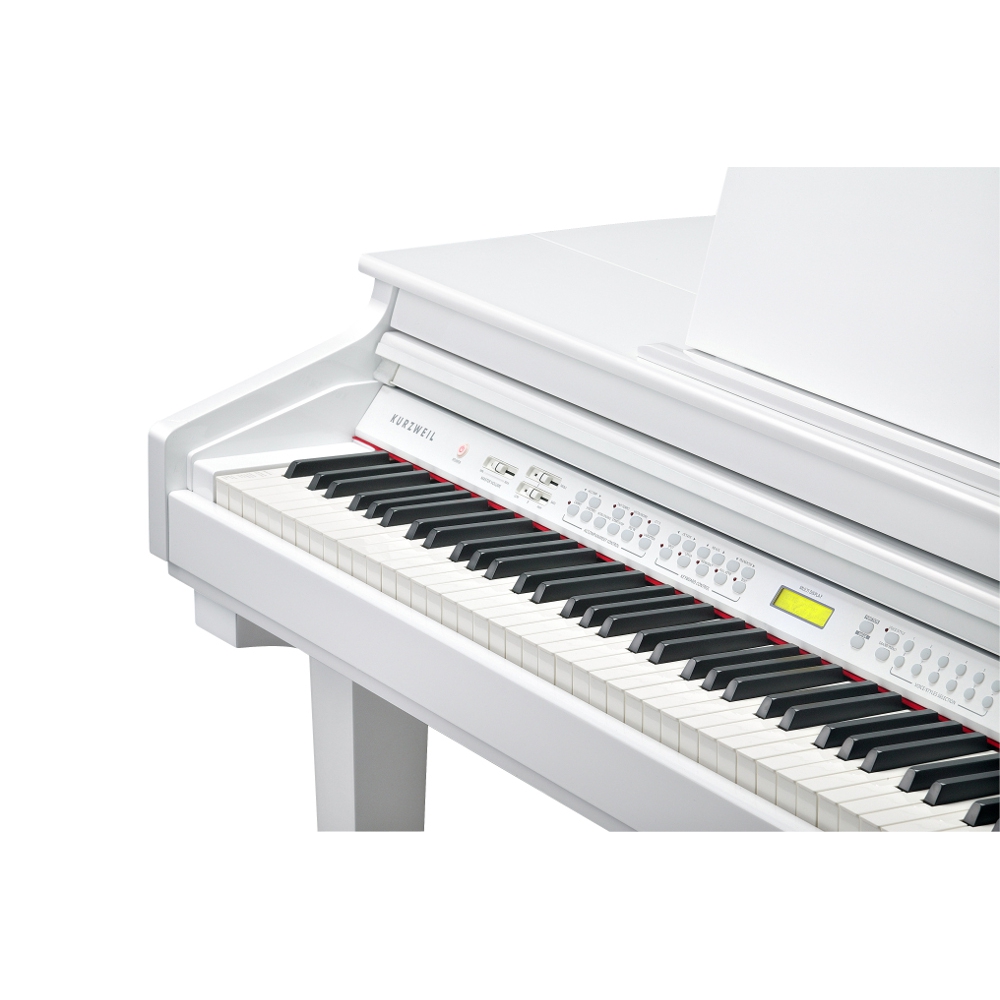Kurzweil KAG100WHP Dijital Kuyruklu Piyano (Parlak Beyaz) 3