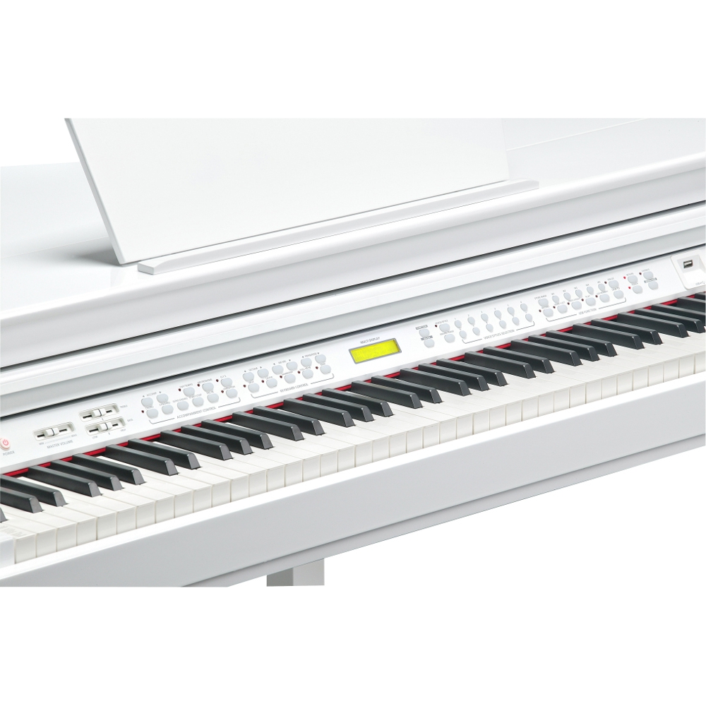 Kurzweil KAG100WHP Dijital Kuyruklu Piyano (Parlak Beyaz) 5