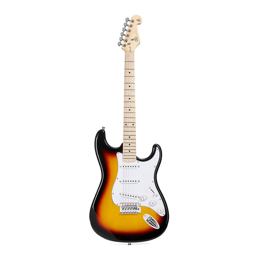 SX SEM1 Elektro Gitar (3 Tone Sunburst) 2