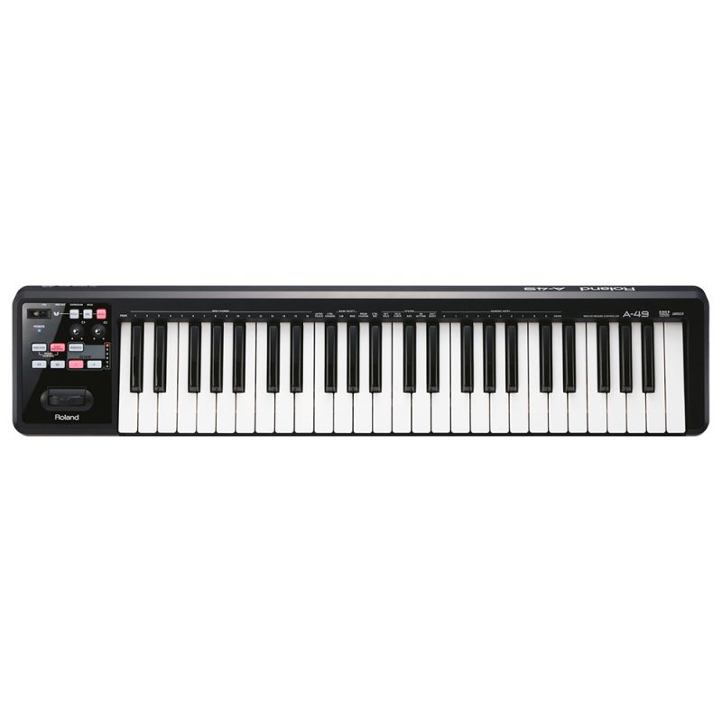 ROLAND A-49-BK / 49 Tuş MIDI Klavye 1