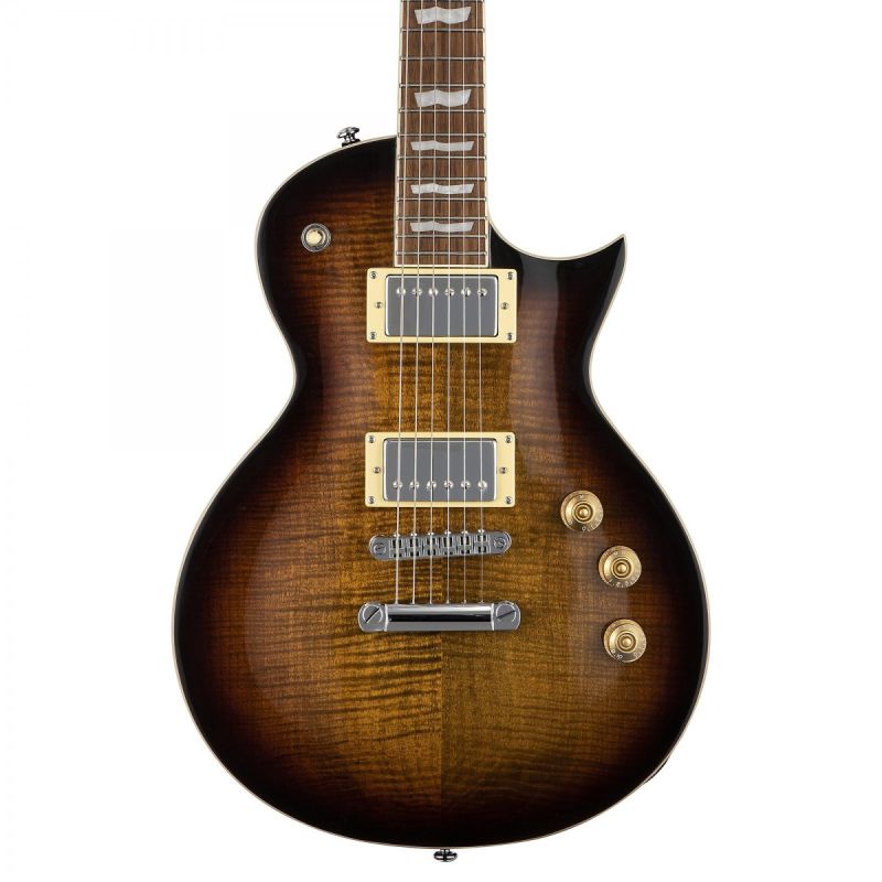 ESP LTD EC-256 Dark Brown Sunburst Elektro Gitar 1