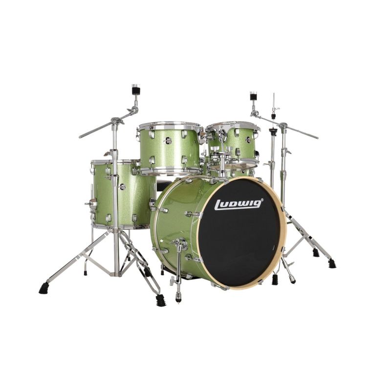 Ludwig  Element Evolution LE520018 5 PC 20\" Mint Sparkle Bateri Seti 1