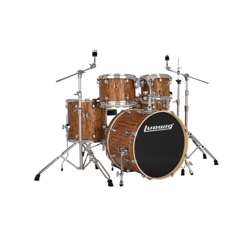 Ludwig Element Evolution LE520010 5 PC 20\" Cherry Bateri Seti 1