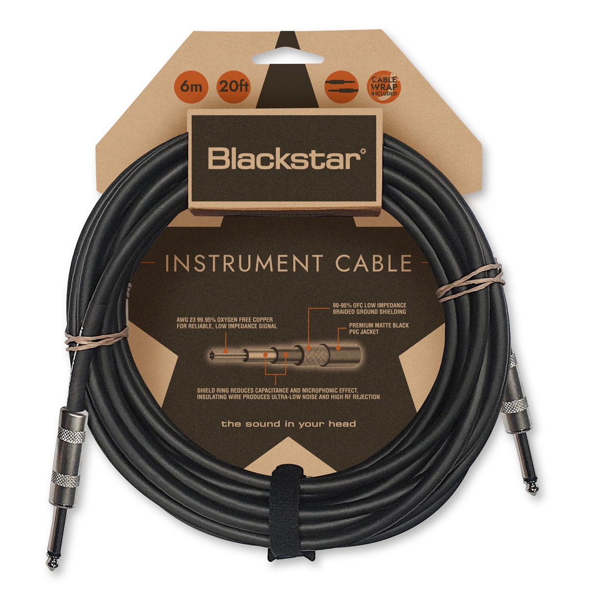 Blackstar Standard Enstrüman Kablosu (6m) 2