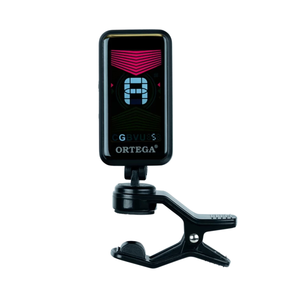 Ortega OET-BK Chromatic Clip Tuner (Siyah) 3