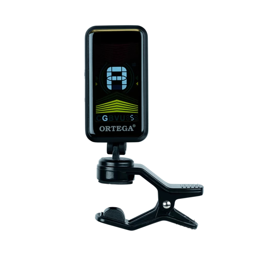 Ortega OET-BK Chromatic Clip Tuner (Siyah) 4