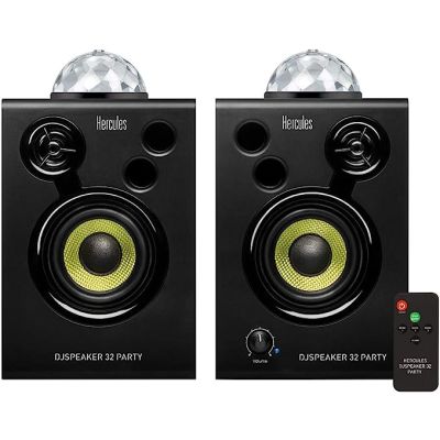 Hercules DJSpeaker 32 Party 15-Watt RMS monitor speakers 1