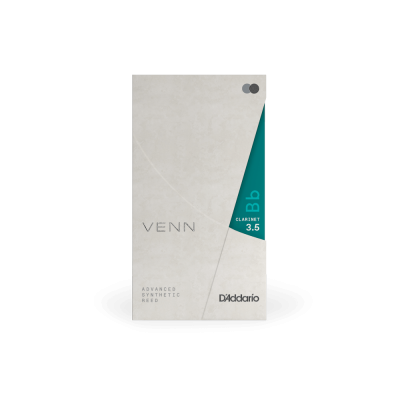 D\'Addario Woodwinds Venn G2 Sentetik Bb Klarnet Kamışı No:3.5 1