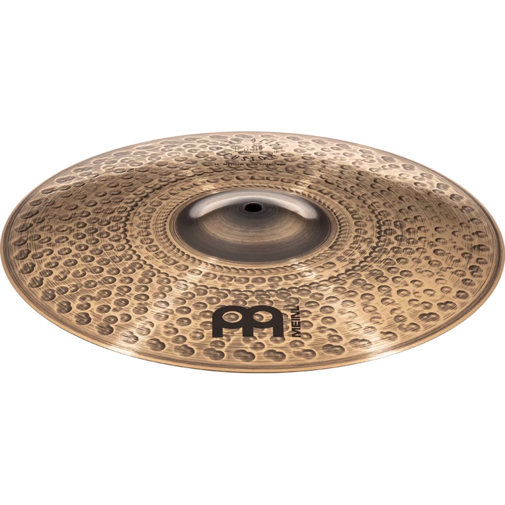 Meinl PAC14MTH 14" Pure Alloy Custom MT Meinl Hihat Zil (Çift) 4