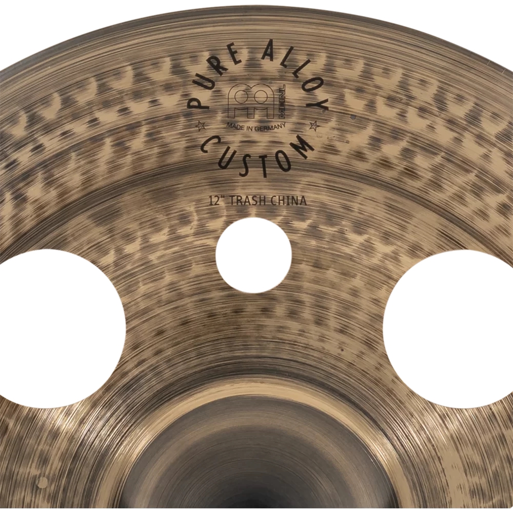 Meinl PAC12TRCH 12" Pure Alloy Custom Trash China Zil 5