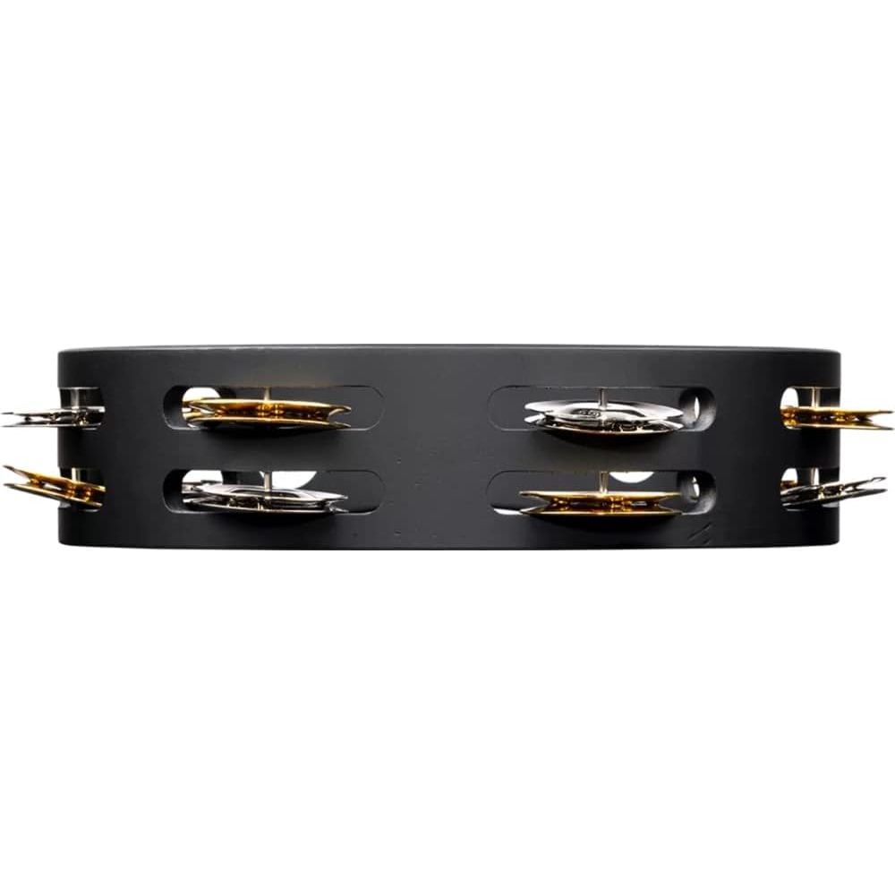 Meinl CTA2B-BK Brass jingle Wood 8" Compact Tamburin 4