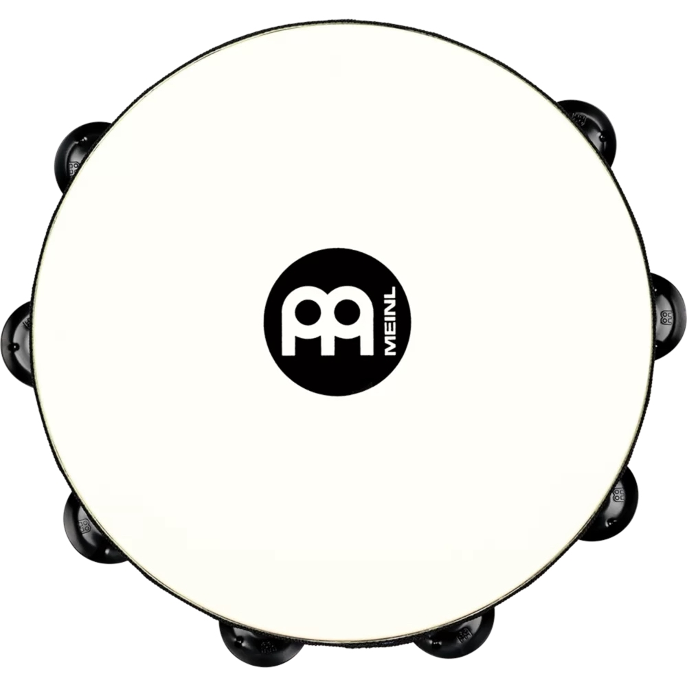 Meinl TAH1BK-R-TF Tour Jingle Wood True Feel Head 1 Row Tamburin (Red Black) 3