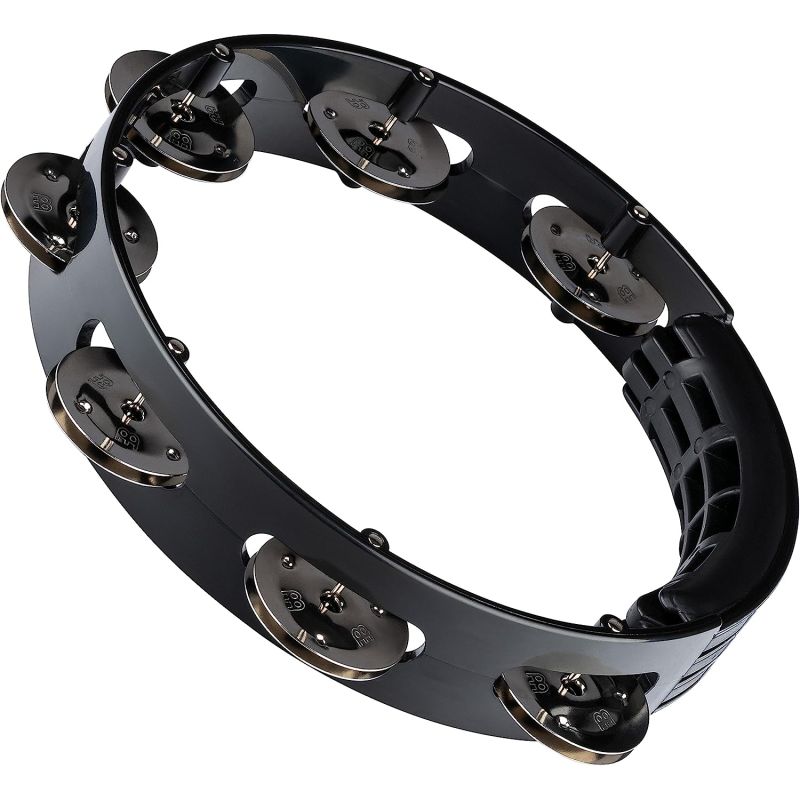 Meinl HTT8BK 1-Row Jingle 8" Tour Tamburin (Siyah) 1