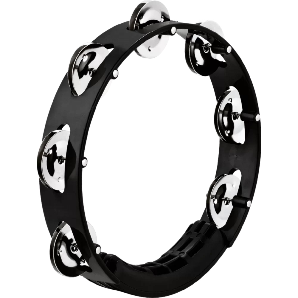 Meinl HTT8BK 1-Row Jingle 8" Tour Tamburin (Siyah) 2