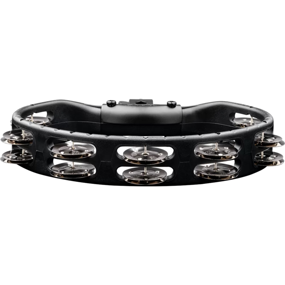 Meinl HTMT2BK Stainless Steel Jingle Headliner Range Mounted Tamburin 5