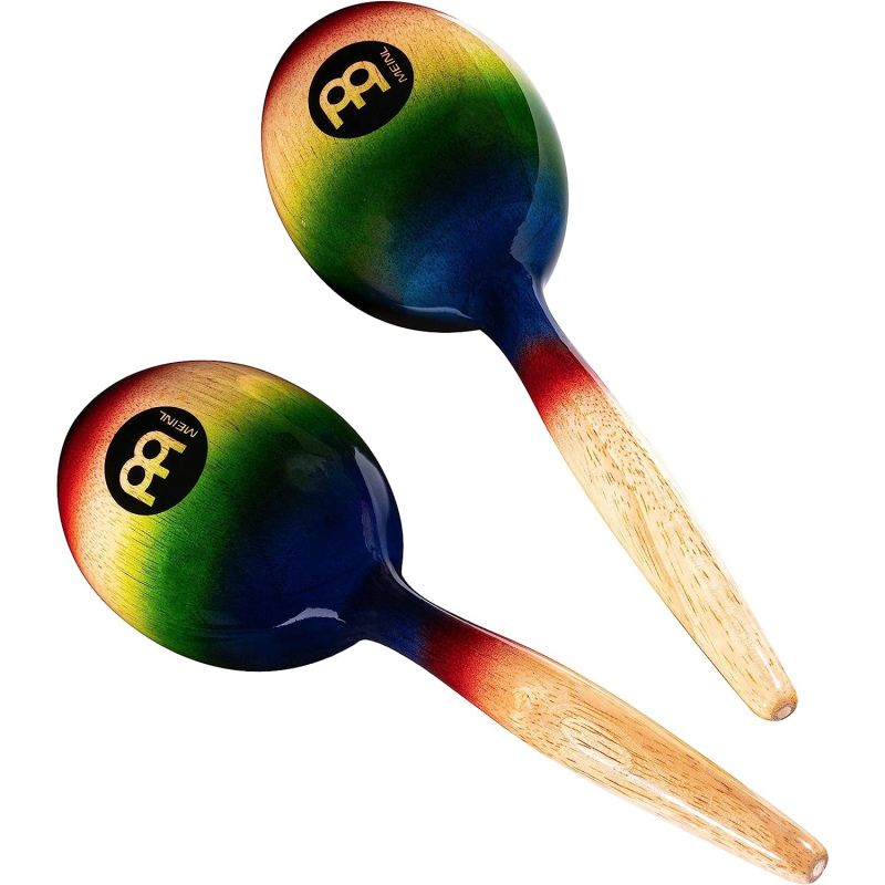 Meinl MWM1MC Multi Color Pair Wood Marakas 1