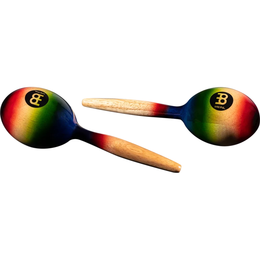 Meinl MWM1MC Multi Color Pair Wood Marakas 4