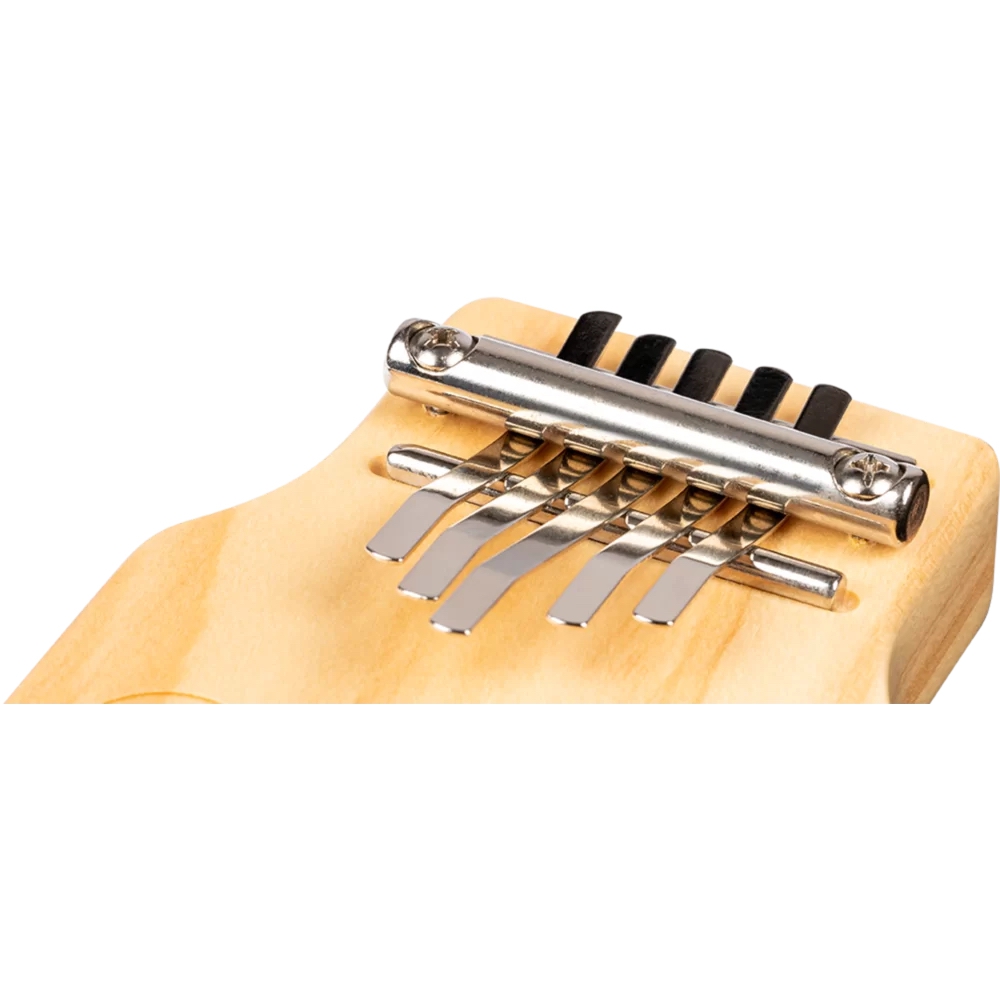 Meinl KA5-S 5 Ses Small Wood Kalimba (Natural) 4