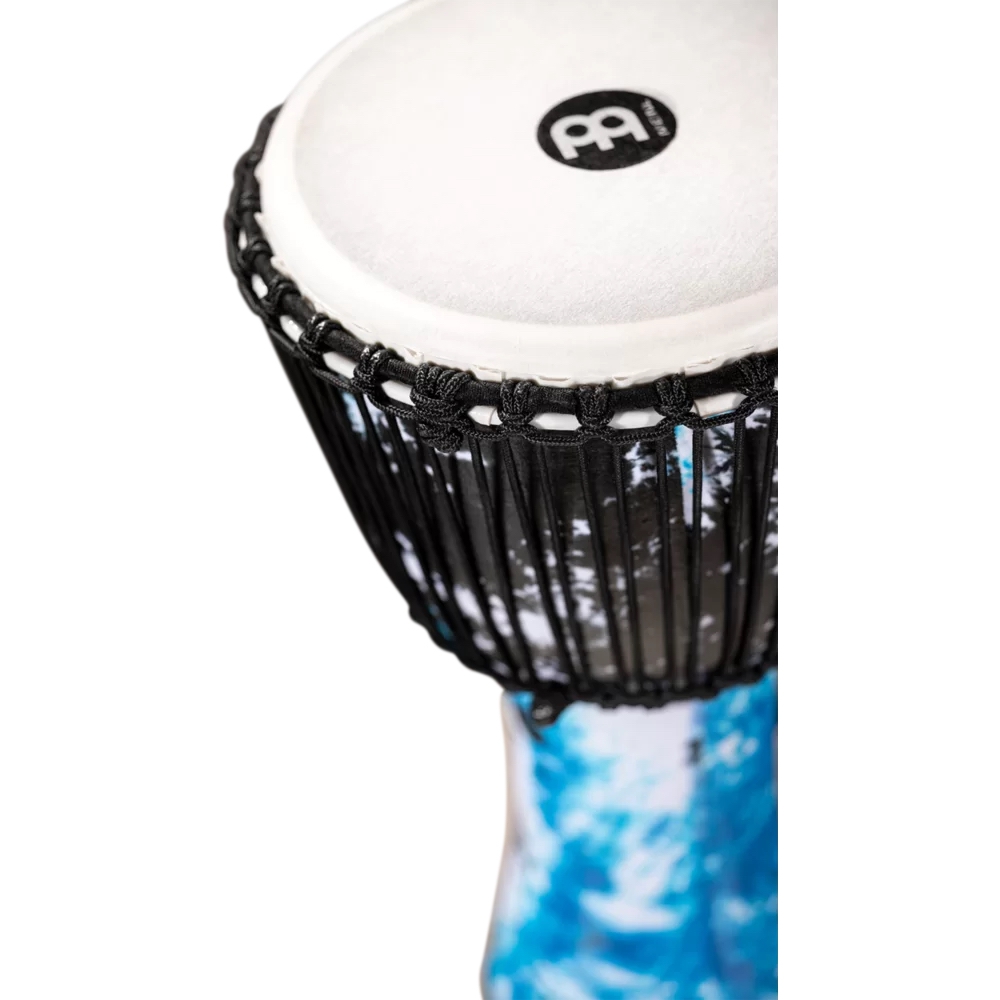 Meinl PADJ8-L-F Travel Series 12" Djembe (Blue Tie Dye) 4