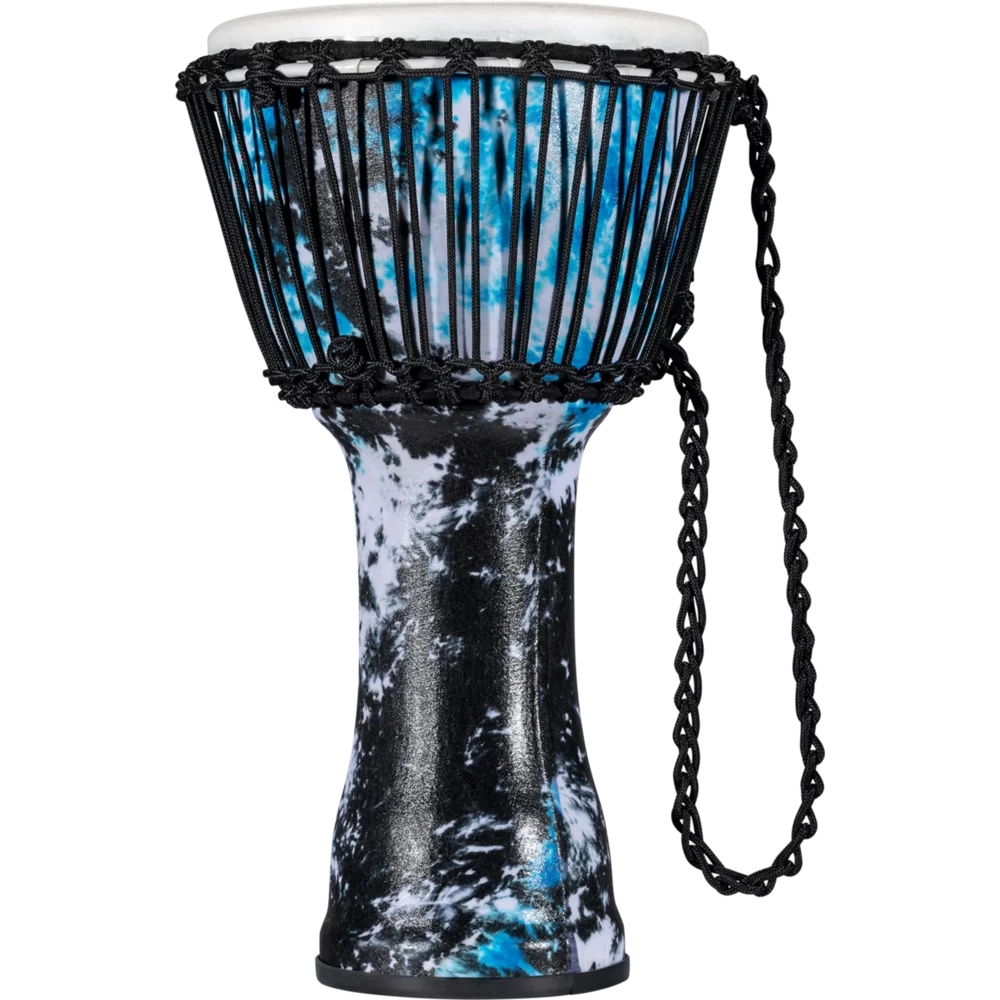 Meinl PADJ8-M-F Travel Series 10" Djembe (Blue Tie Dye) 3