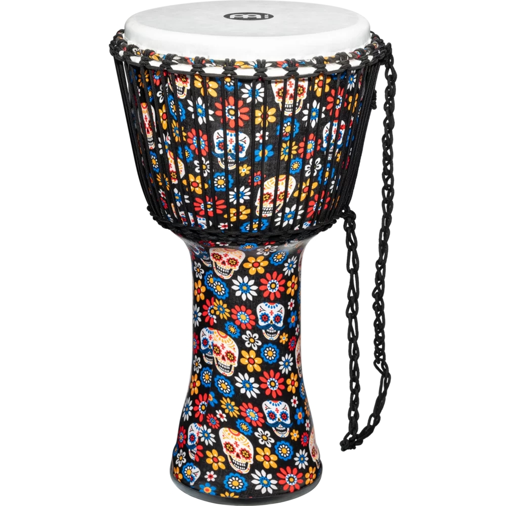 Meinl PADJ7-L-F Travel Series 12" Djembe (Day Of The Dead Finish) 2
