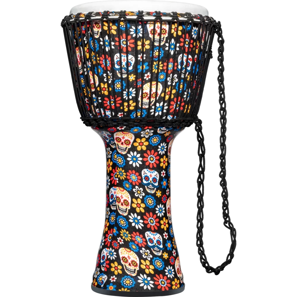 Meinl PADJ7-L-F Travel Series 12" Djembe (Day Of The Dead Finish) 3