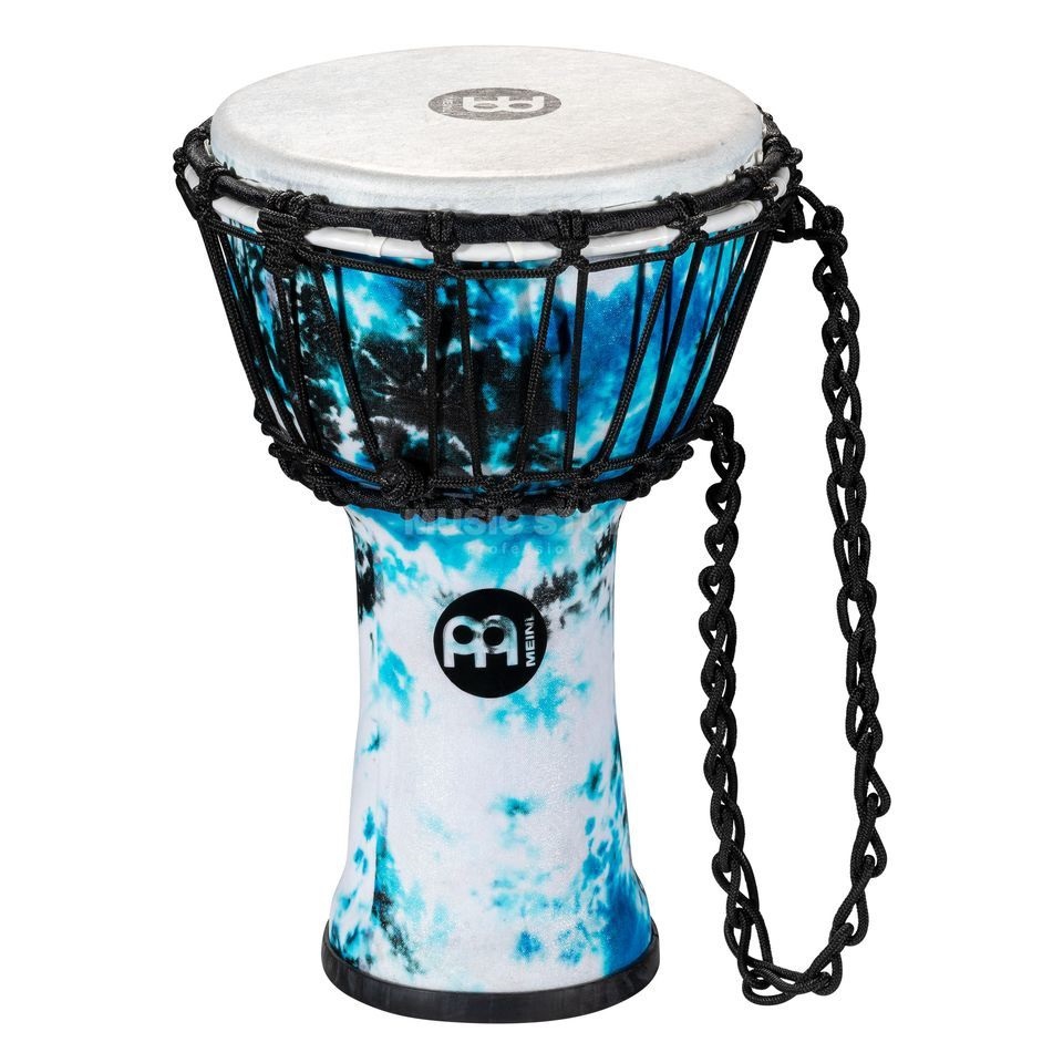Meinl Junior 7" Djembe (Galactic Blue Tie Dye) 2