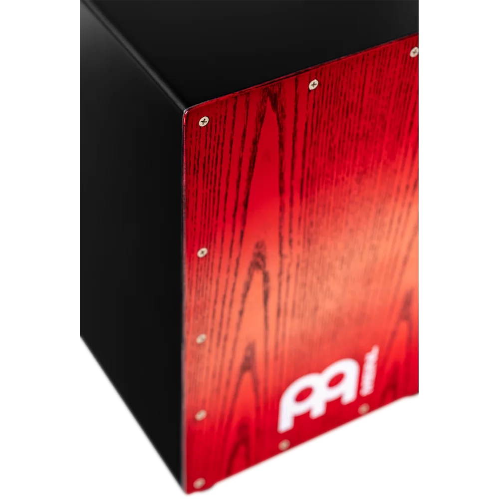 Meinl MCAJ100BK-TRF Frontplate Cajon (Tango Red Fade) 4