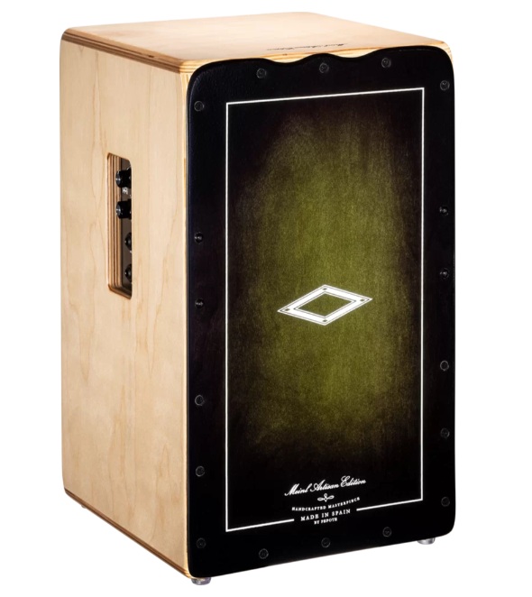 Meinl PAESLDOB Line Artisan Edition Elektro Cajon (Dark Olive Burst) 1