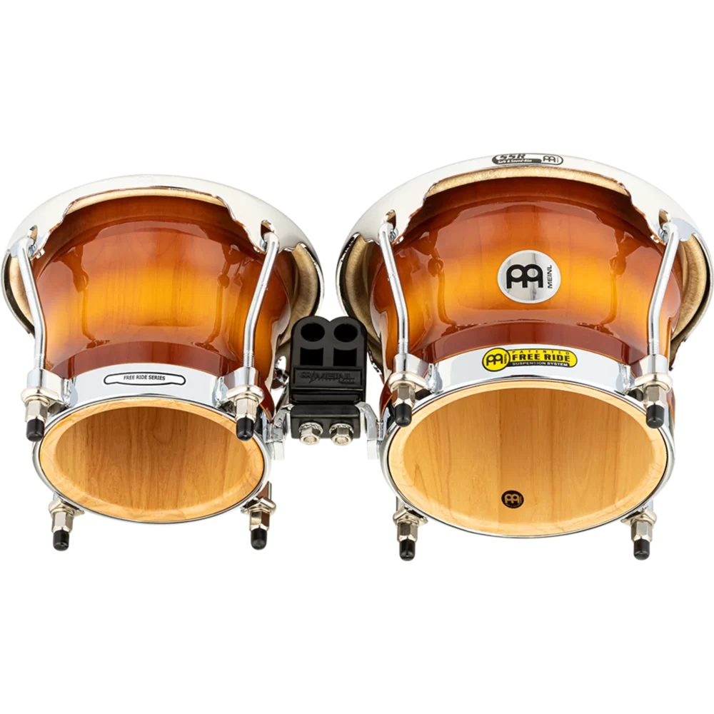 Meinl FWB400GAB Free Ride Series 7''/ 8.5'' Bongo Set (Gold Amber Sunburst) 5
