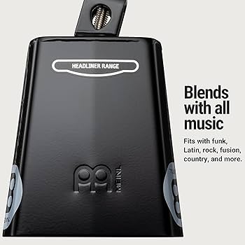Meinl HCO4BK 5'' Cowbell (Siyah) 1