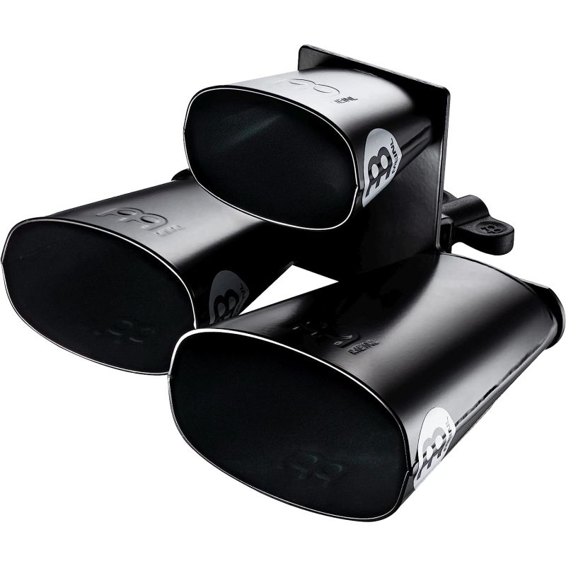 Meinl SLTRI-BK 3'lü Set Cowbell (Siyah) 1